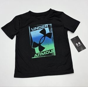 NEW Under Armour boys' performance logo tee size 3T